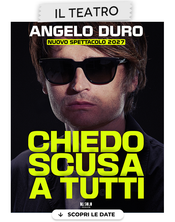 Angelo Duro - Le date del Nuovo spettacolo 2027